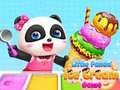 Гульня Little Panda Ice Cream Game
