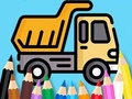 Гульня Coloring Book: Dump-Truck