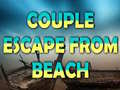 Гульня Couple Escape From Beach
