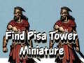 Гульня Find Pisa Tower Miniature