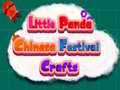 Гульня Little Panda Chinese Festival Crafts