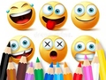 Гульня Coloring Book: Funny Emoji