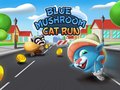 Гульня Blue Mushroom Cat Run