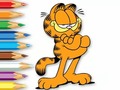 Гульня Coloring Book: Garfield Hamburger