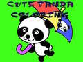 Гульня Cute Panda Coloring