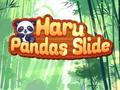 Гульня Haru Pandas Slide