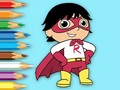 Гульня Coloring Book: Super-Ryan