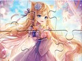 Гульня Jigsaw Puzzle: Cat-Girl