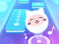 Гульня Music Cat! Piano Tiles Game 3D