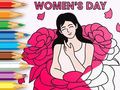 Гульня Coloring Book: Women's Day