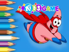 Гульня Coloring Book: Super Patrick Star