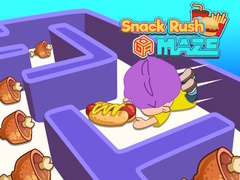 Гульня Snack Rush Maze