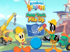 Гульня Bugs Bunny Builders Dump Truck Pile Up