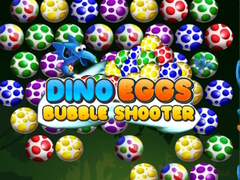 Гульня Dino Eggs Bubble Shooter