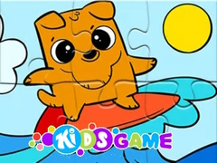 Гульня Jigsaw Puzzle: Surfing In The Sea
