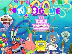Гульня Jigsaw Puzzle: SpongeBob SquarePants Party
