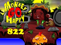 Гульня Monkey Go Happy Stage 822