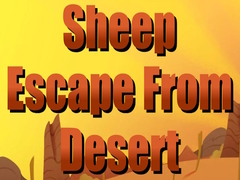 Гульня Sheep Escape From Desert