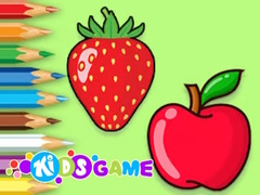 Гульня Coloring Book: Apple And Strawberry