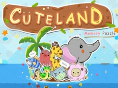 Гульня Cuteland Memory Puzzle 