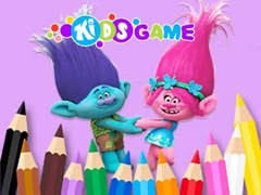 Гульня Coloring Book: Cute Troll