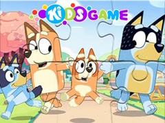 Гульня Jigsaw Puzzle: Bluey Family Fun