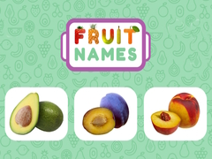 Гульня Fruit Names