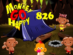 Гульня Monkey Go Happy Stage 826