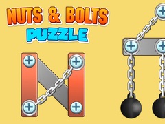 Гульня Nuts & Bolts Puzzle