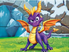 Гульня Jigsaw Puzzle: Naughty Dragon