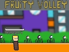 Гульня Fruit Volley