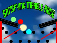Гульня Satisfying Marble Race