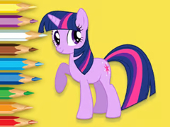 Гульня Coloring Book: Little Pony