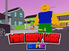 Гульня Mini Obby War Game