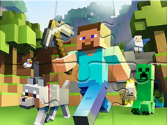 Гульня Jigsaw Puzzle: Minecrafter