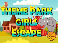 Гульня Theme Park Girls Escape