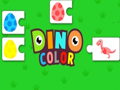 Гульня Dino Color