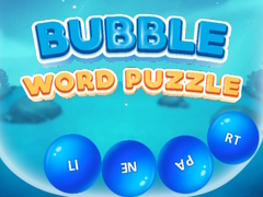 Гульня Bubble Word Puzzle