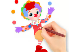 Гульня Coloring Book: Funny Clown