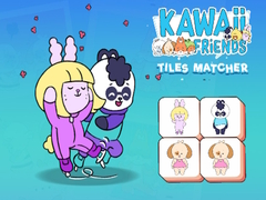 Гульня Kawaii Friends Tiles Matcher