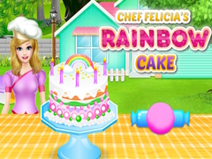 Гульня Chef Felicia`s Rainbow Cake