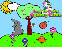 Гульня Easy to Paint Spring Time