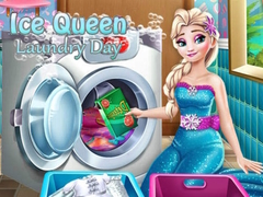 Гульня Ice Queen Laundry Day