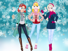 Гульня Princesses Winter Spree