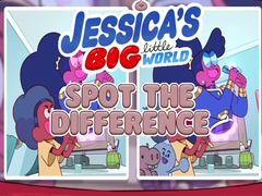 Гульня Jessica's Little Big World Spot the Difference