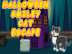 Гульня Halloween Smiley Cat Escape