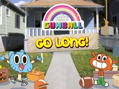 Гульня The Amazing World of Gumball Go Long!
