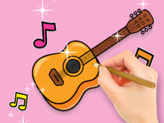 Гульня Coloring Book: Star Guitar