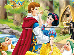 Гульня Jigsaw Puzzle: Snow White Dancing