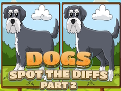 Гульня Dogs Spot the Diffs Part 2